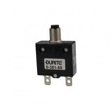 Durite Push-to-reset Thermal Circuit Breaker 12/24V | 45A | Pack of 1 - [0-381-95]