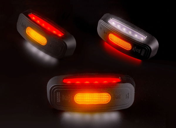 DBG LED End-Outline Marker w/ Side Marker | LH/RH | Direct Stalk | Fly Lead - [386.039]