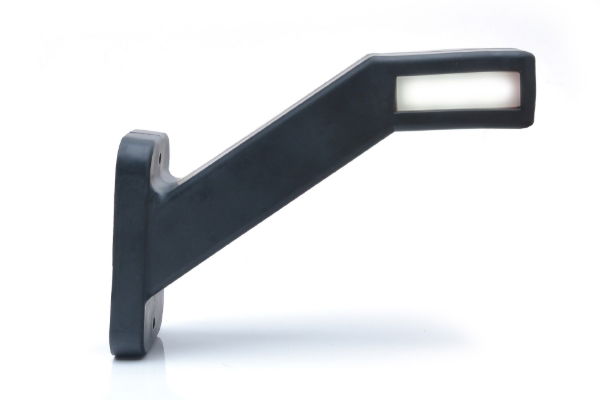 WAS W168.4 LED End-Outline Marker Light w/ Side | 60° Stalk | Left | Fly Lead - [1171L] - 2