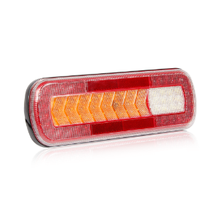 DBG Dynamic I LED Rear Combination Light w/ Dyn. Indicator | 283mm | Fly Lead | Left/Right | 5 Function - [334.076]